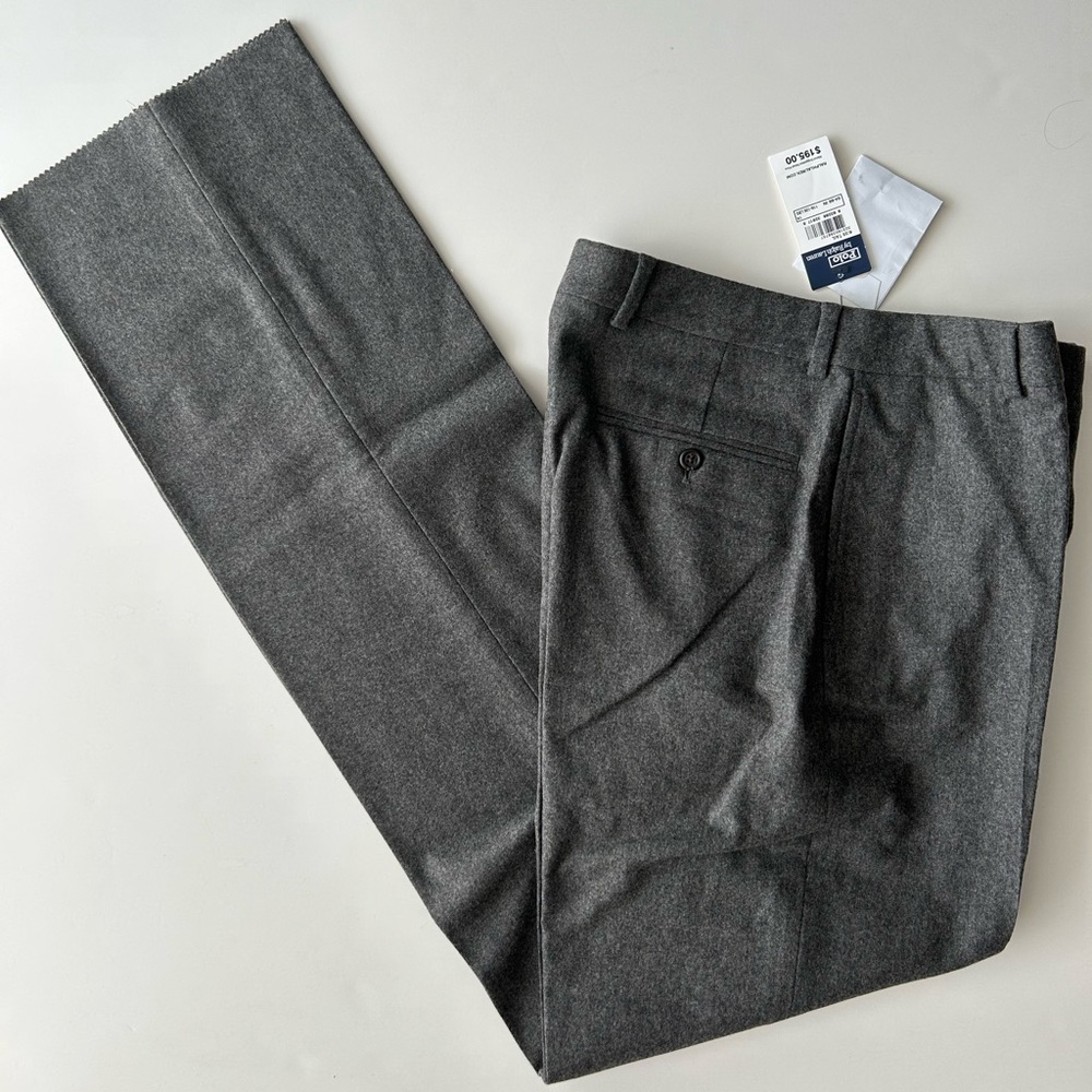 Polo by Ralph Lauren Boy’s Grey Wool Dress Pants